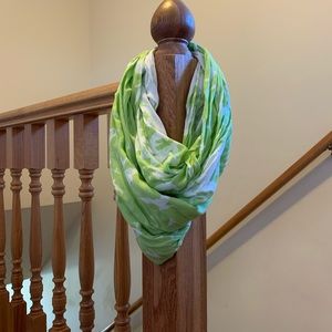 Bird print scarf